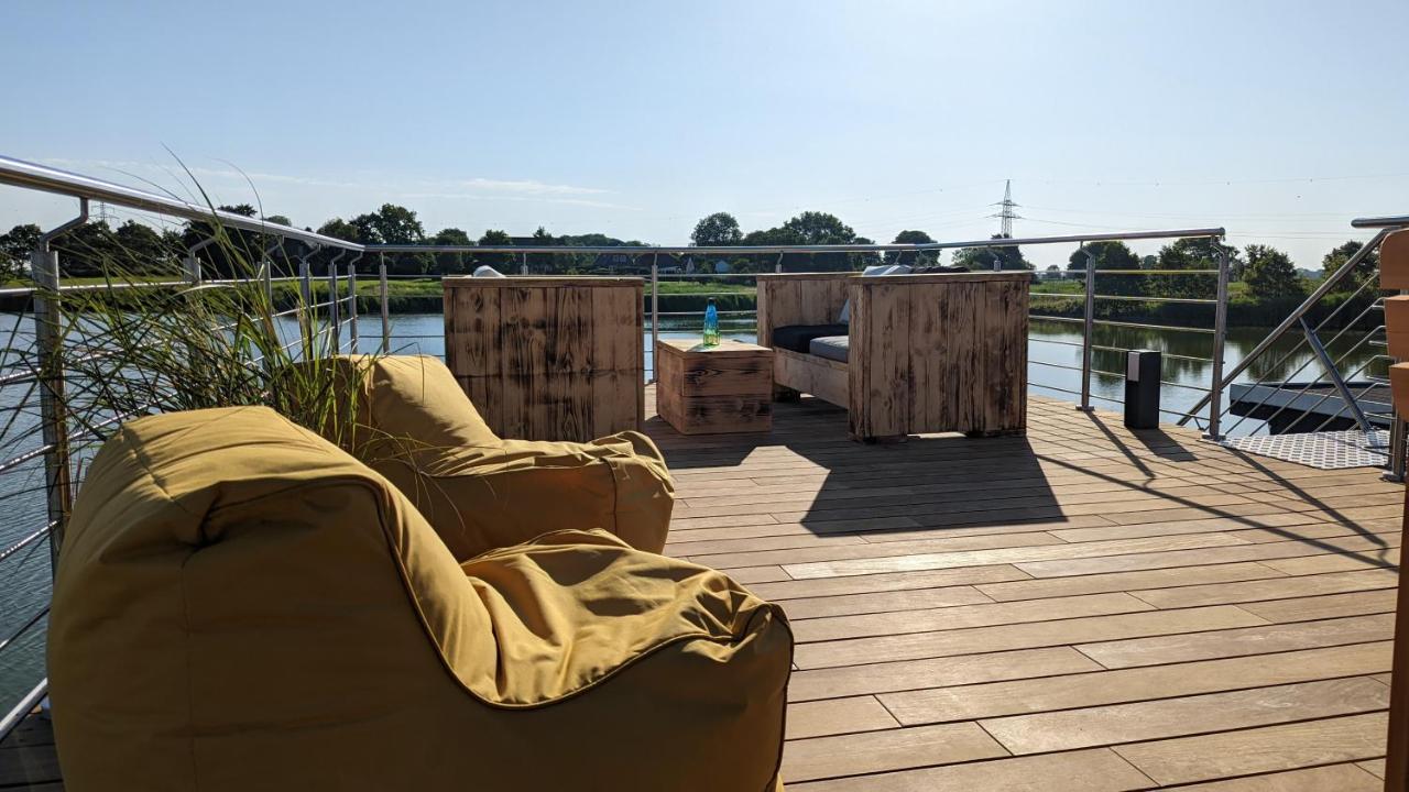 Hausboot Wangermeerblick シリヒ エクステリア 写真