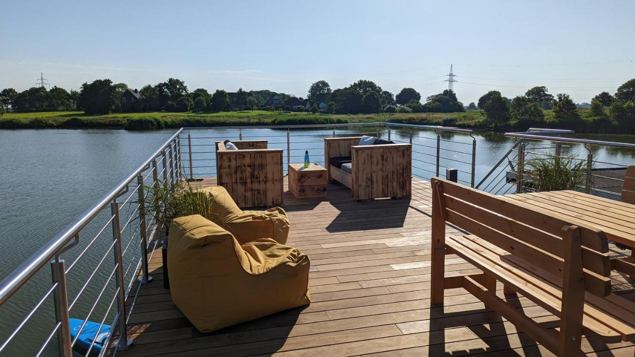 Hausboot Wangermeerblick シリヒ エクステリア 写真