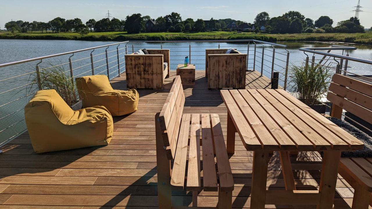 Hausboot Wangermeerblick シリヒ エクステリア 写真