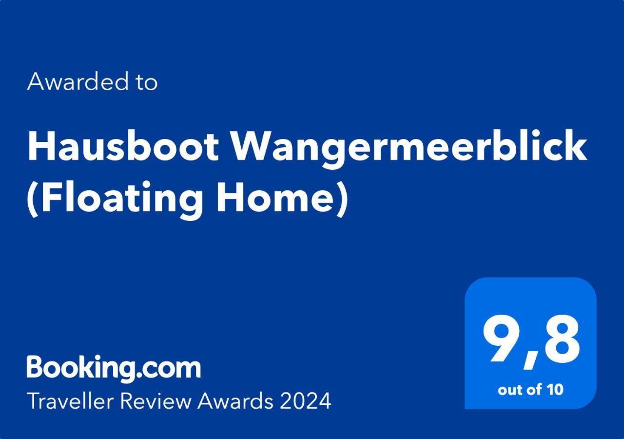Hausboot Wangermeerblick シリヒ エクステリア 写真