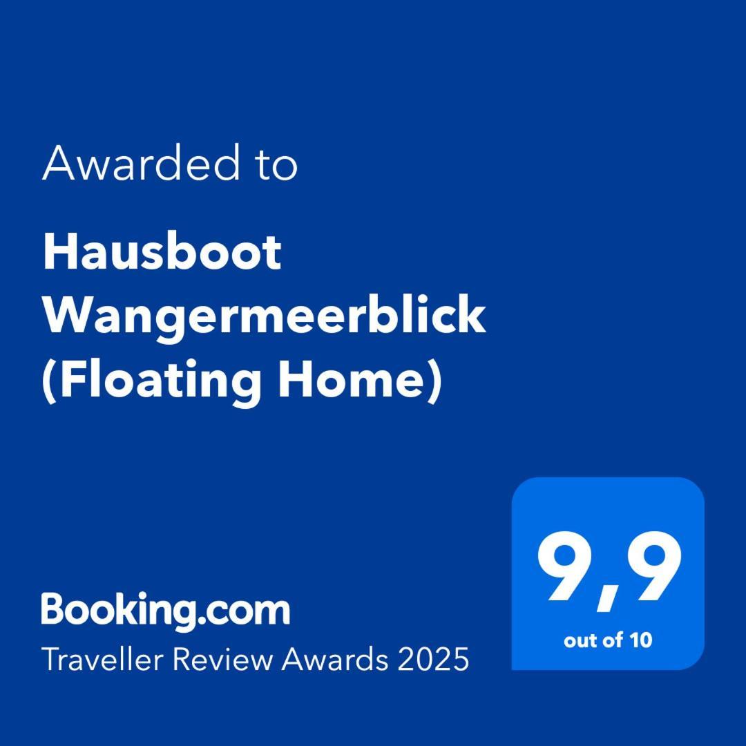Hausboot Wangermeerblick シリヒ エクステリア 写真